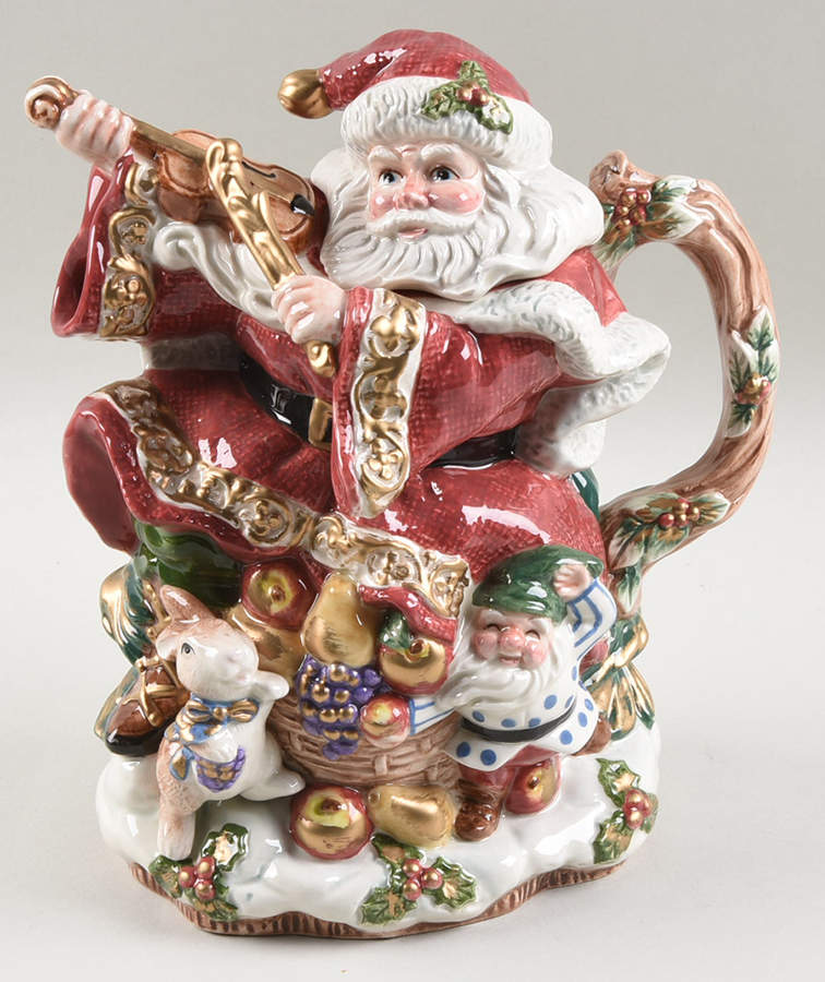 Forest Festival Teapot & Lid by Fitz & Floyd-1
