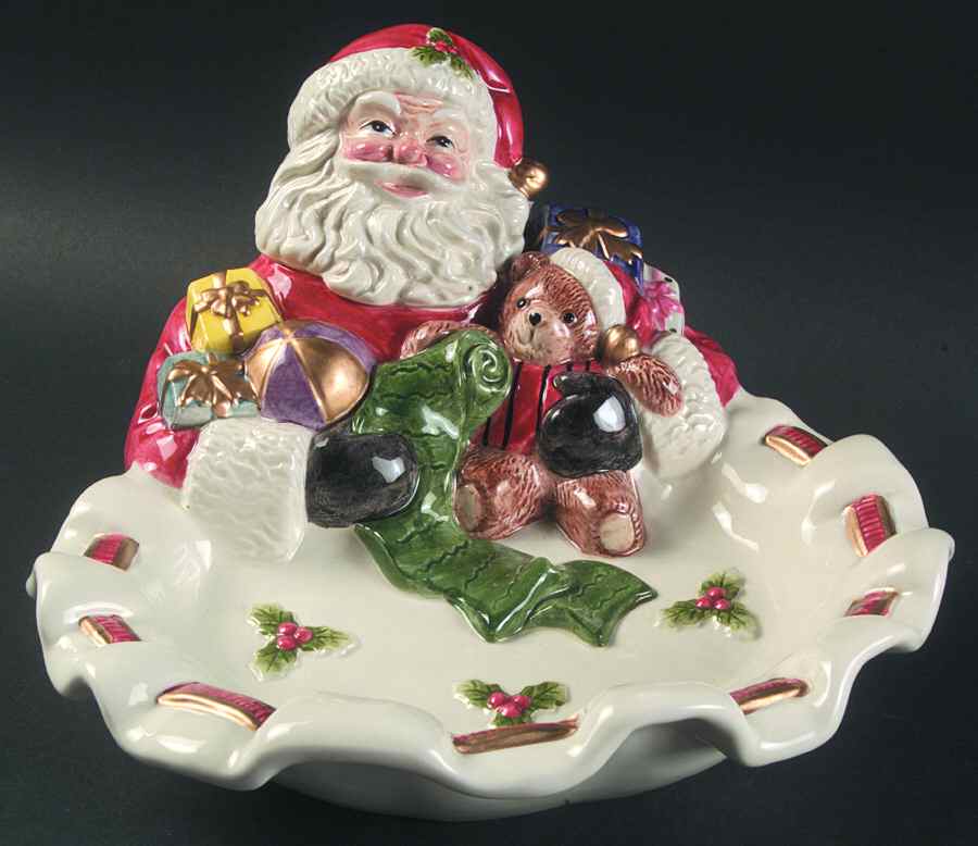 Toyland Santa Tidbit by Fitz & Floyd-1