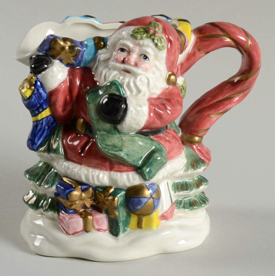 Toyland Santa Figural Creamer by Fitz & Floyd-1