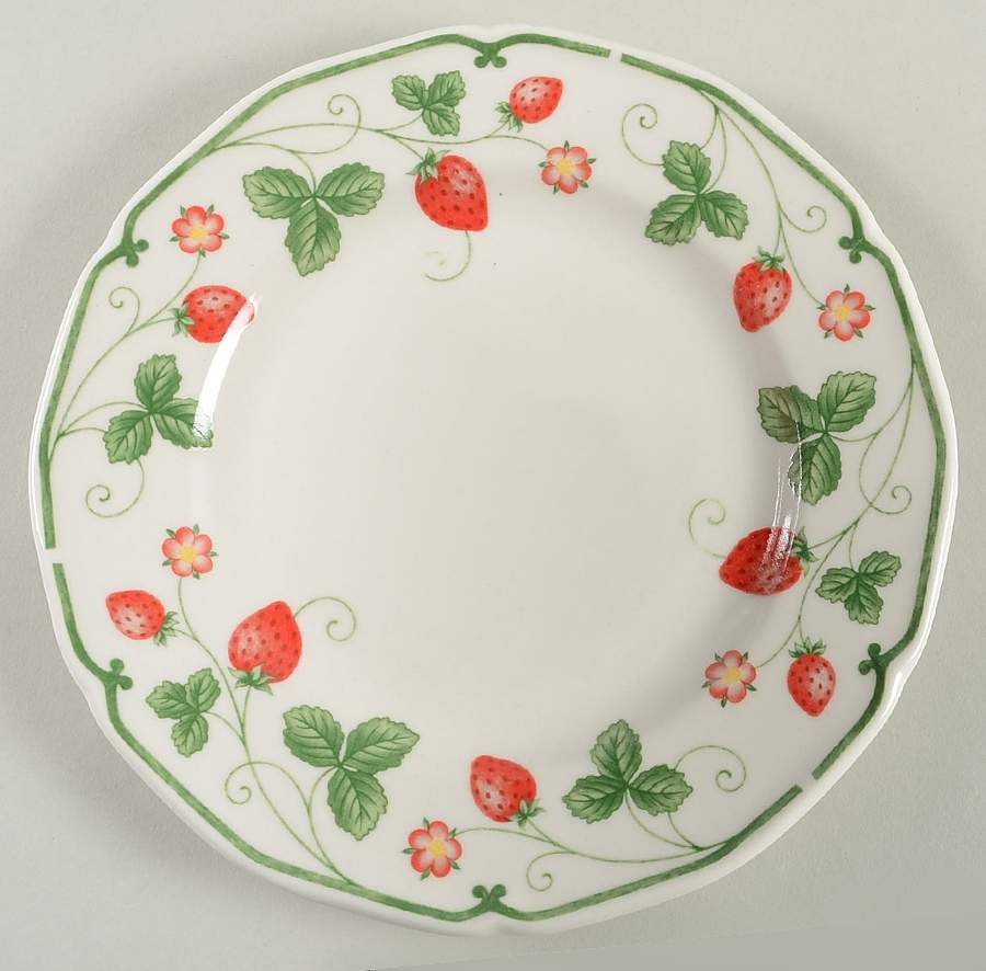 Strawberry Field Salad Plate by Farberware-1
