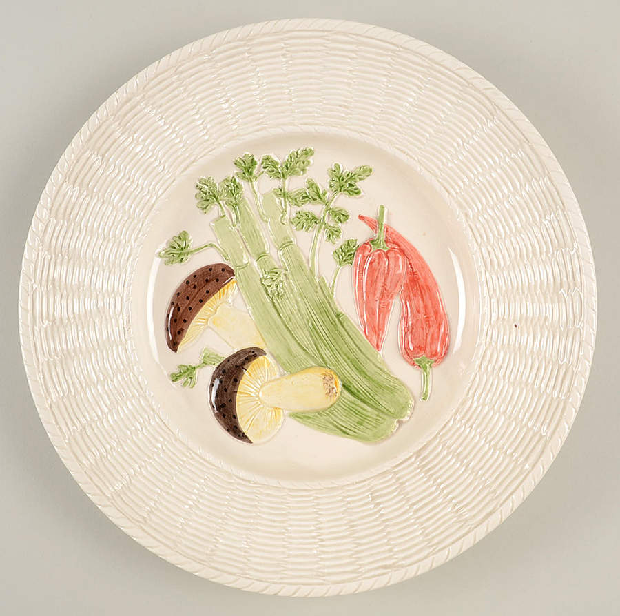 Garden Basket Wall Plate by Fitz & Floyd-1