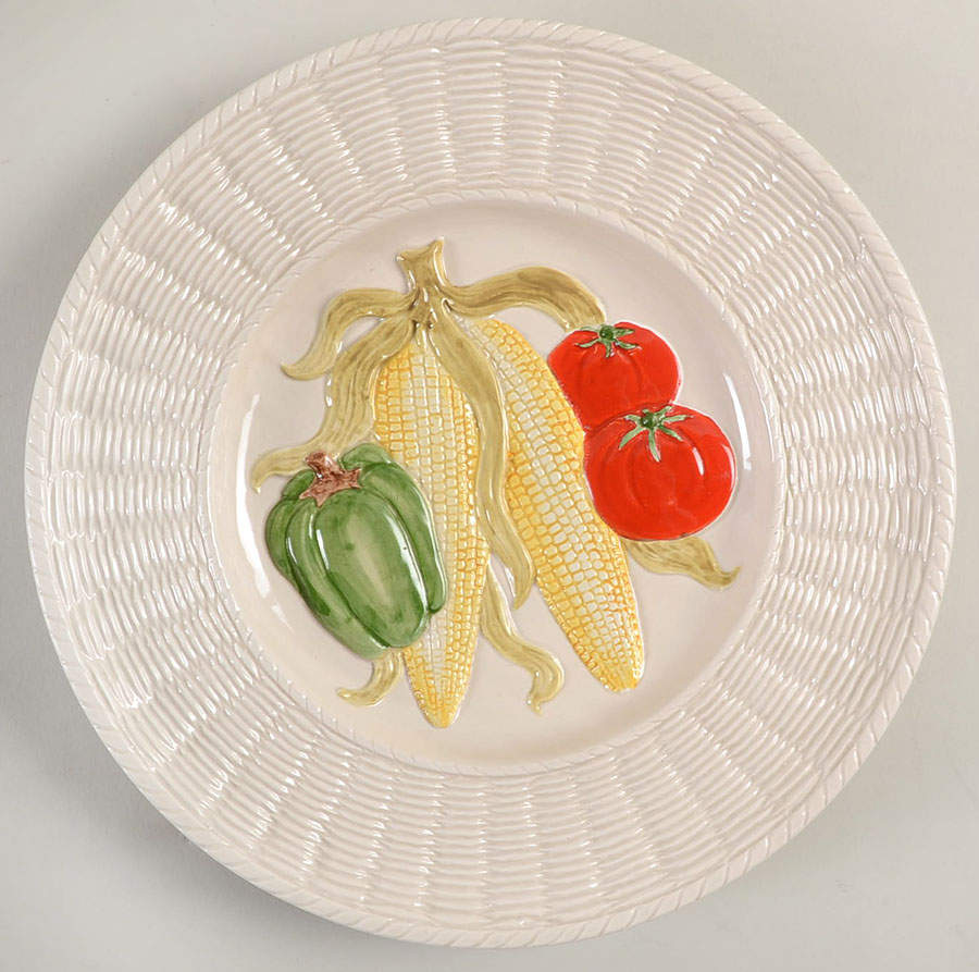 Garden Basket Wall Plate by Fitz & Floyd-1