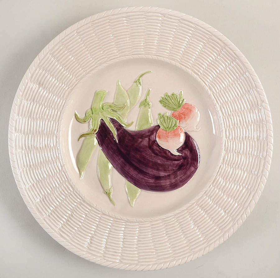 Garden Basket Wall Plate by Fitz & Floyd-1