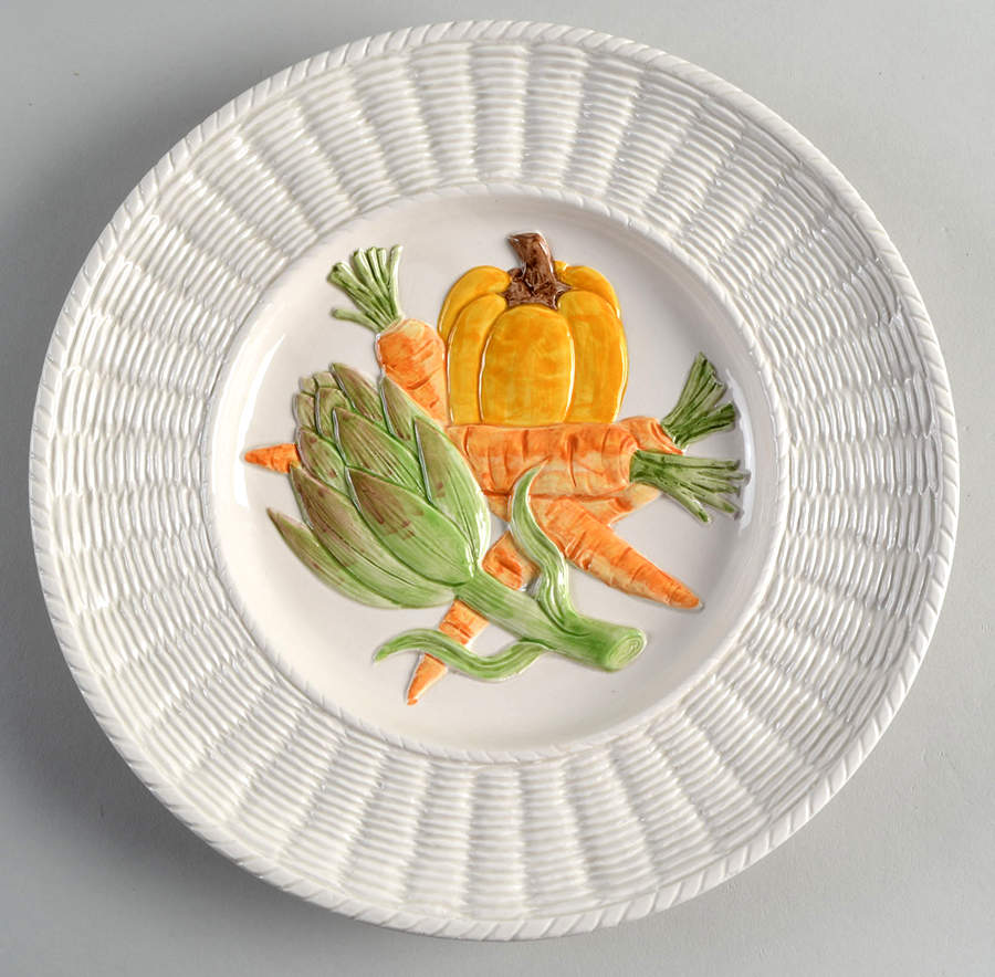 Garden Basket Wall Plate by Fitz & Floyd-1