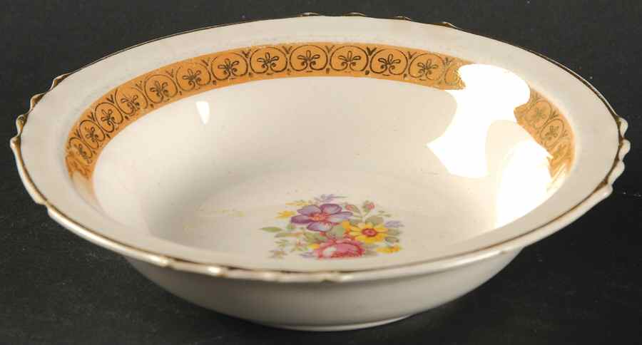FSX142 Rim Fruit/Dessert (Sauce) Bowl by French Saxon-1