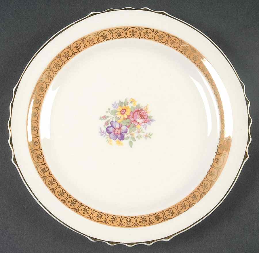FSX142 Bread & Butter Plate by French Saxon-1