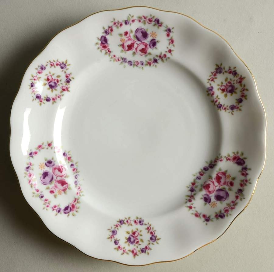 Rosette Salad Plate by Favolina-Karolina-1