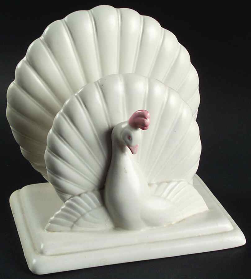 Peacock Napkin Holder by Fitz & Floyd-1