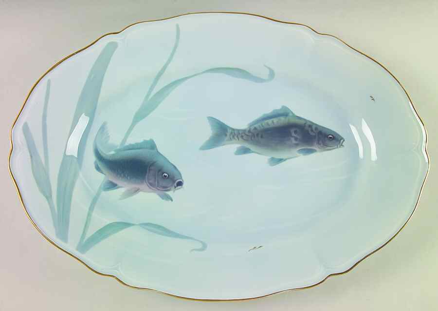 FPO7 18" Oval Serving Platter by Friedrich Kaestner-1