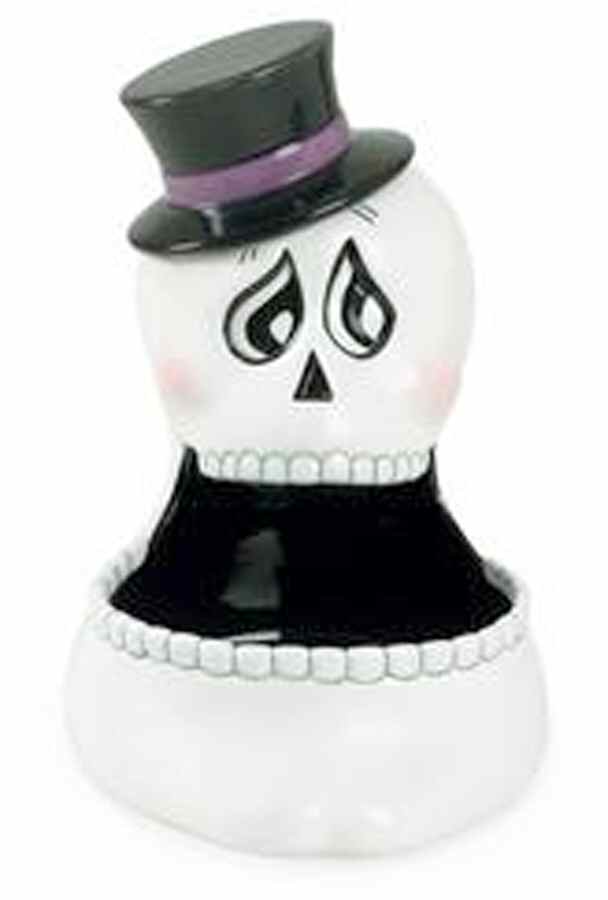 Bones 6" Figural Serving Bowl by Fitz and Floyd-1