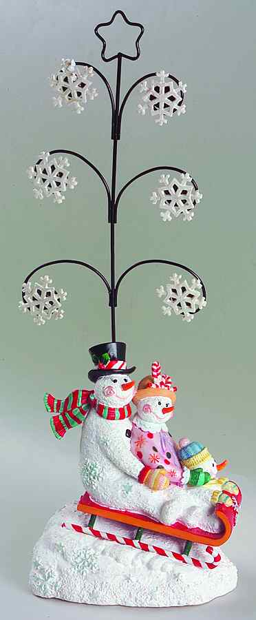 Frosty Friends Greeting Card Holder by Fitz & Floyd-1