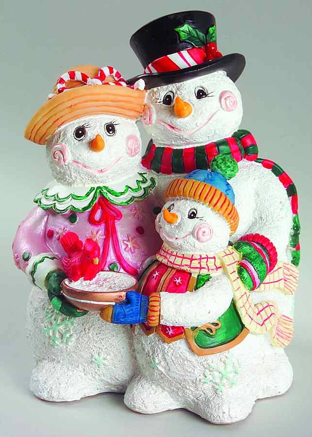 Frosty Friends Musical Figurine by Fitz & Floyd-1