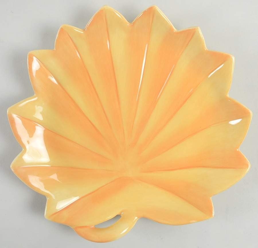In Bloom Snack/Canape Plate by Fitz & Floyd-1