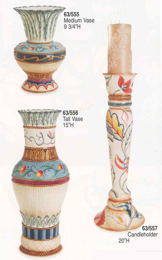 Dapper Rabbits 9" Vase by Fitz & Floyd-1