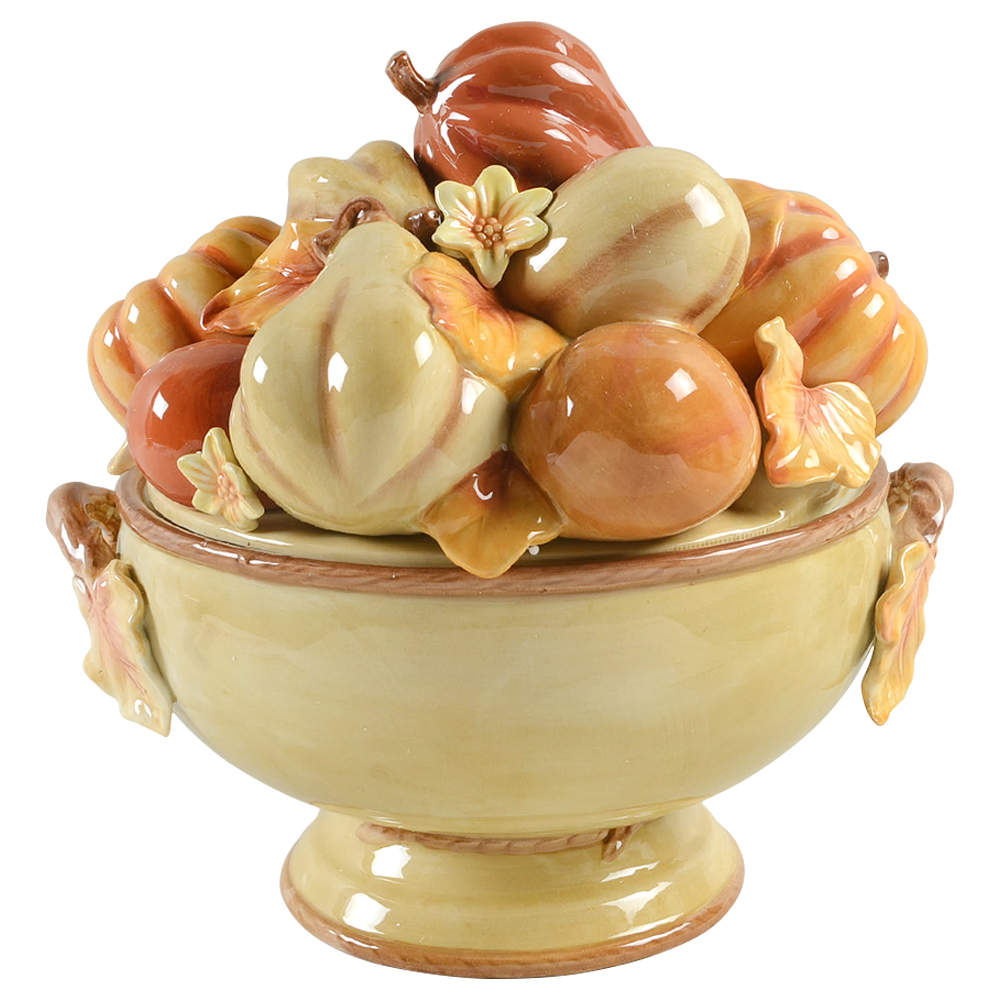 Harvest Tureen &  Lid by Fitz & Floyd-1