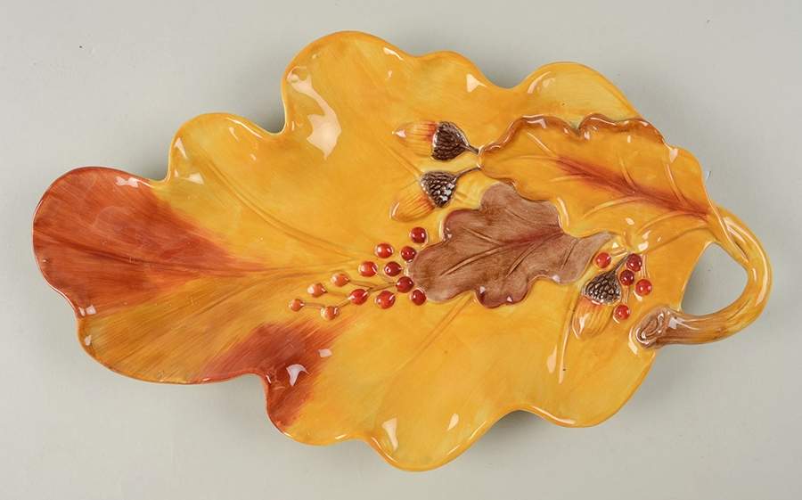 Harvest Leaf Tray by Fitz & Floyd-1