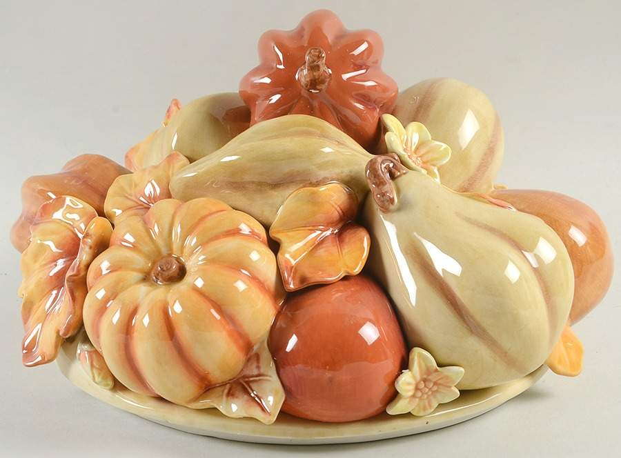 Harvest Lid for Tureen by Fitz & Floyd-1