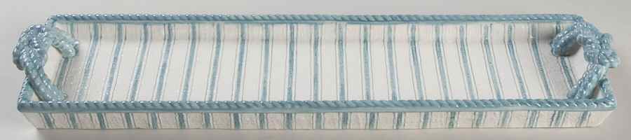 Seaboard Condiment Set, 3 Section Tray Only by Fitz & Floyd-1