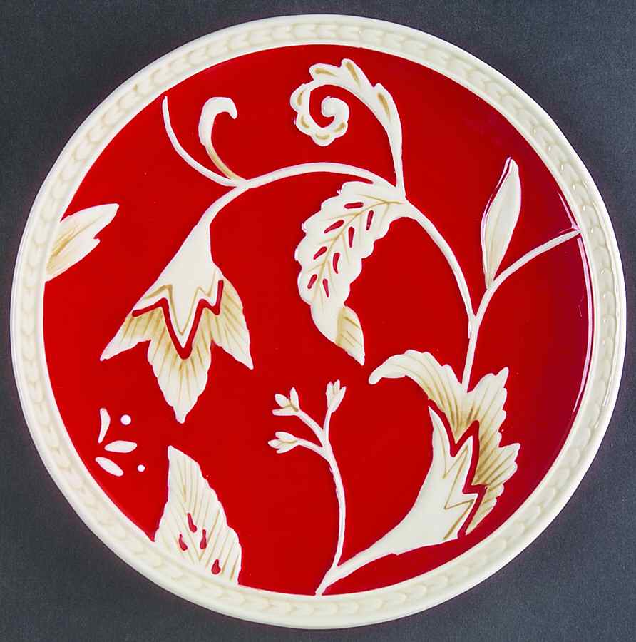Town & Country Dessert/Pie Plate by Fitz and Floyd-1