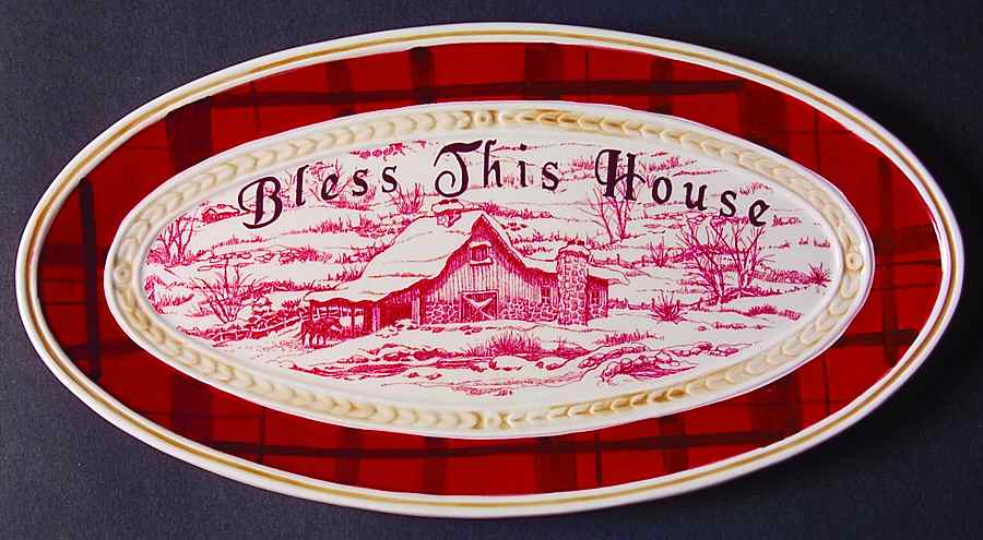Town & Country 10" Oval Tray by Fitz and Floyd-1