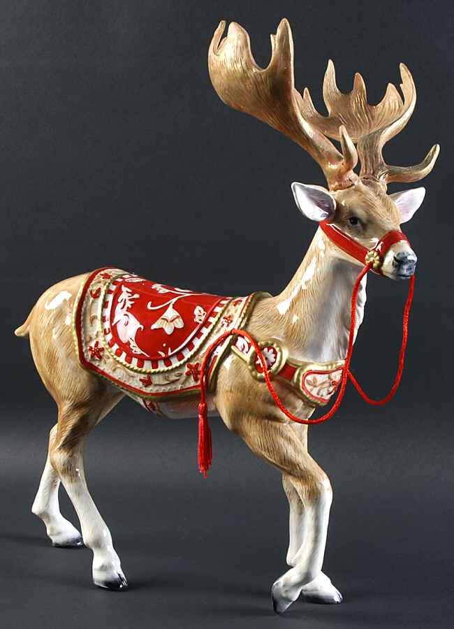 Figurines & Centerpieces Reindeer Figurine by Fitz & Floyd-1
