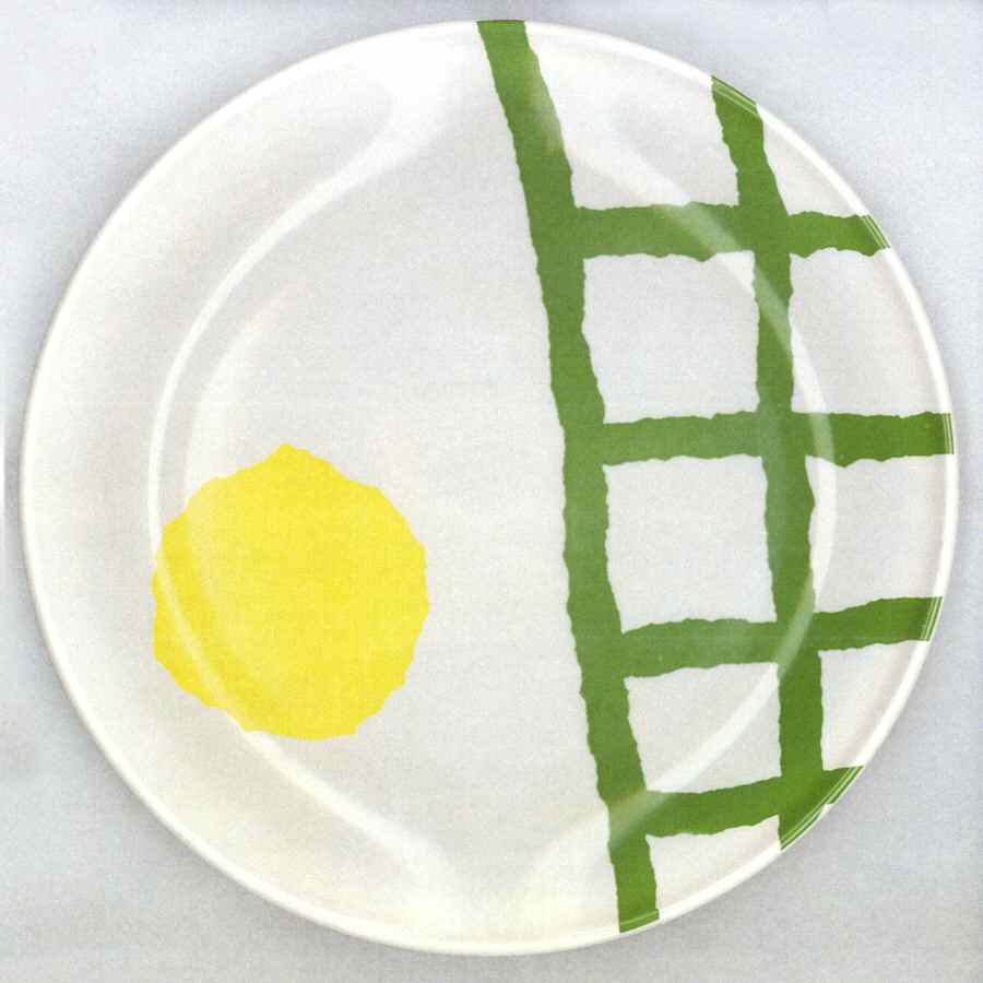 Calypso Salad Plate by Federated Potteries-1
