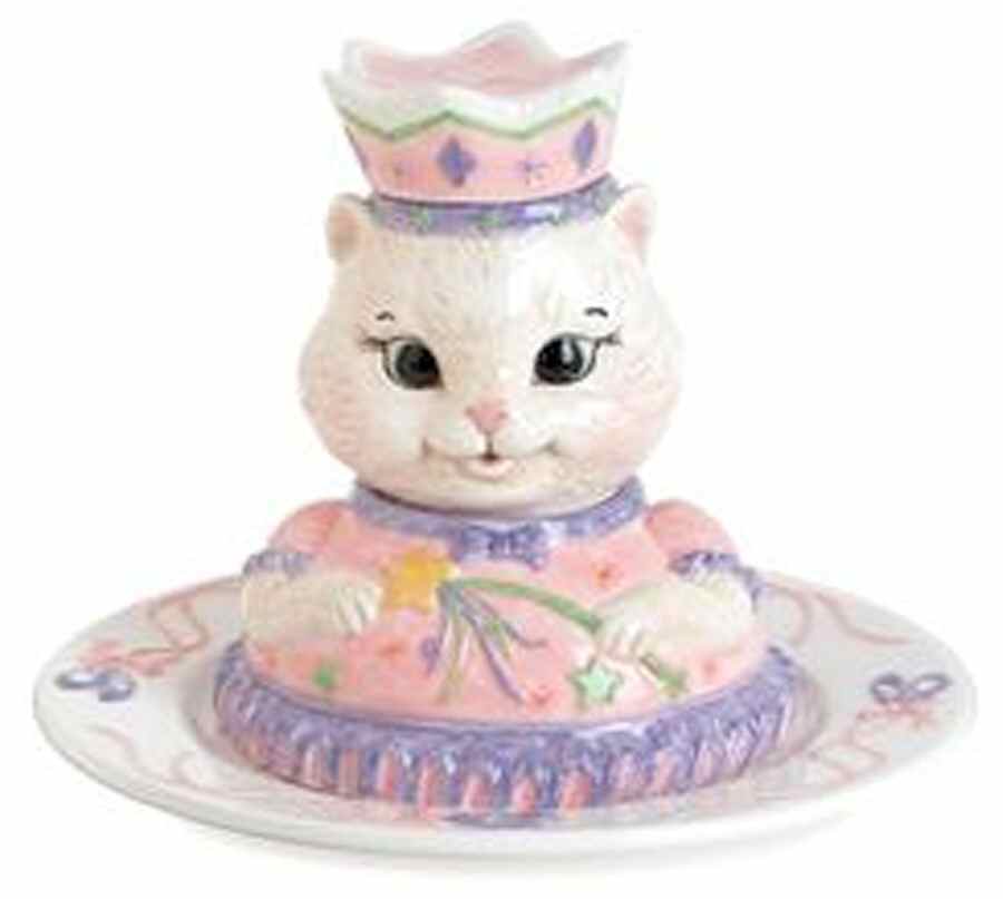 Stack Happy (Ballerina Kitty) (4 Piece) Child's Stack Set by Fitz and Floyd-1
