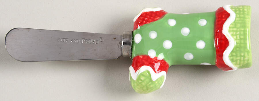 Stocking Stuffers Individual Cheese Spreader by Fitz & Floyd-1