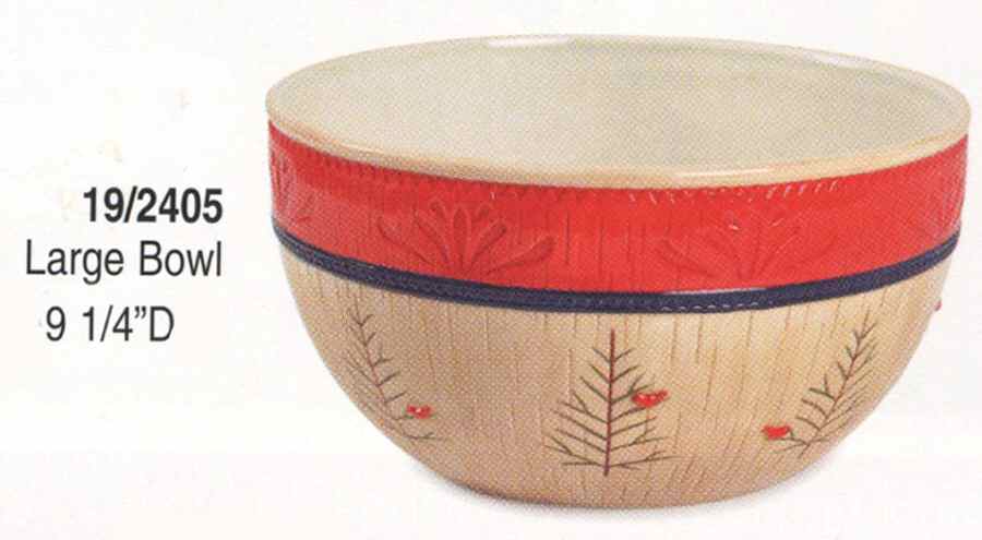 New Haven Holiday 9" Round Vegetable Bowl by Fitz & Floyd-1