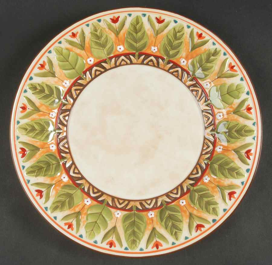 Global Market (Bird) Dinner Plate by Fitz & Floyd-1