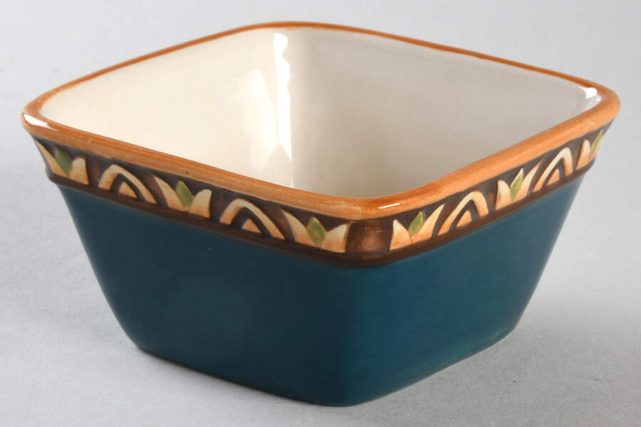 Global Market (Blue Floral) Ramekin by Fitz and Floyd-1