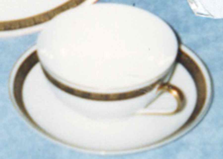 FEL10 Flat Cup & Saucer Set by Felda-1