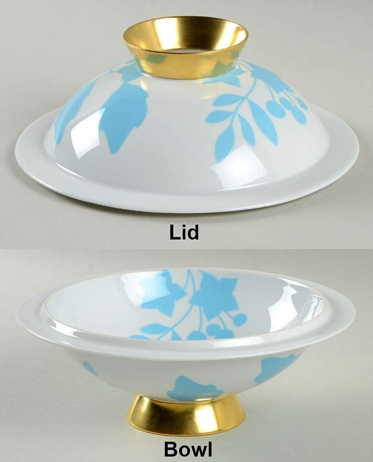 Emperor's Garden 6" Cloche (Lid/Bowl) by Furstenberg-1