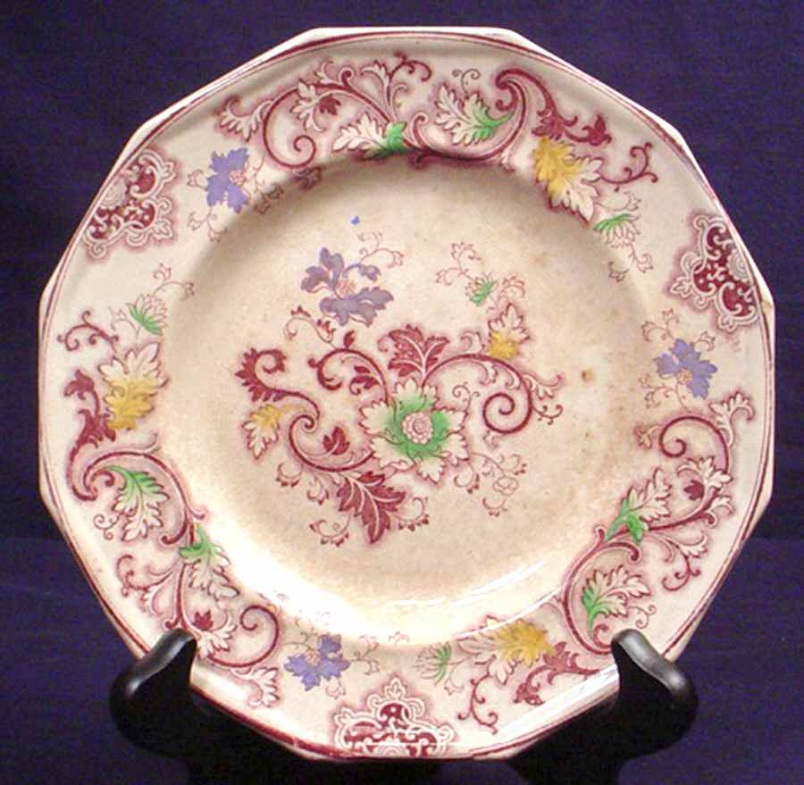 Aurora Red Dinner Plate by Francis Morley-1