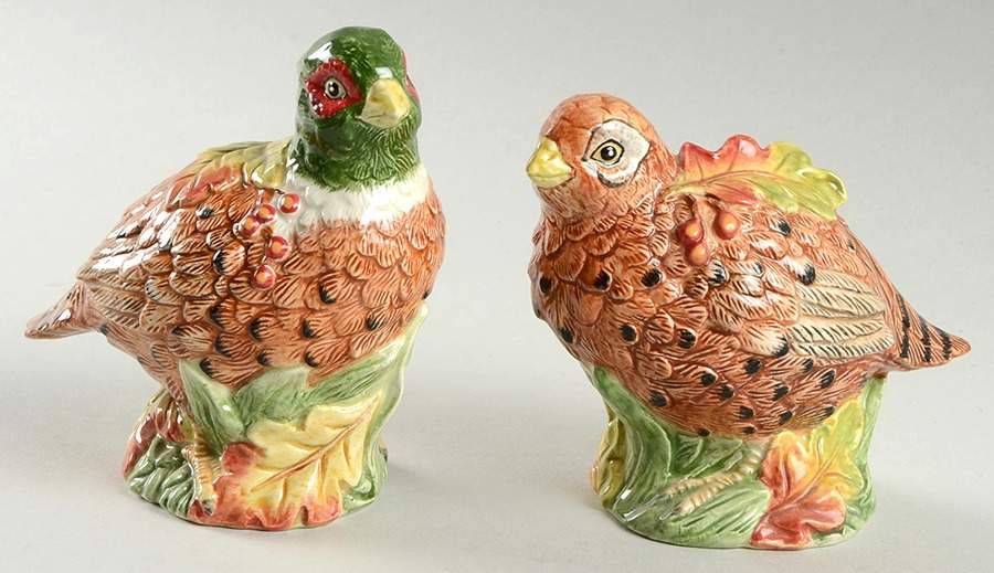 Hawthorne (Giftware) Figural Salt & Pepper Set by Fitz & Floyd-1