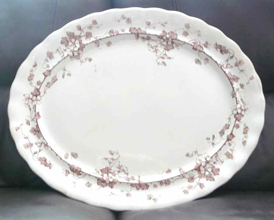 FUL10 20" Oval Serving Platter by Furnivals-1