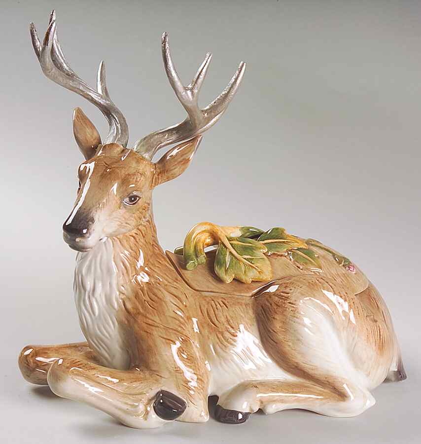 Baronial Home Figural Box & Lid by Fitz & Floyd-1