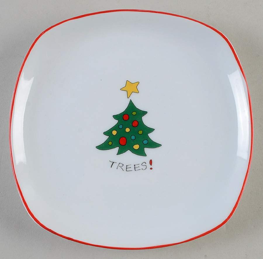 Merry Christmas Merry Christmas Appetizer Plate by Fitz & Floyd-1