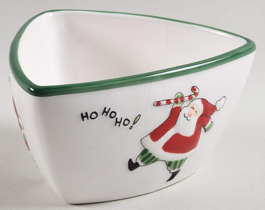 Merry Christmas Merry Christmas 5" Nesting Bowl by Fitz and Floyd-1