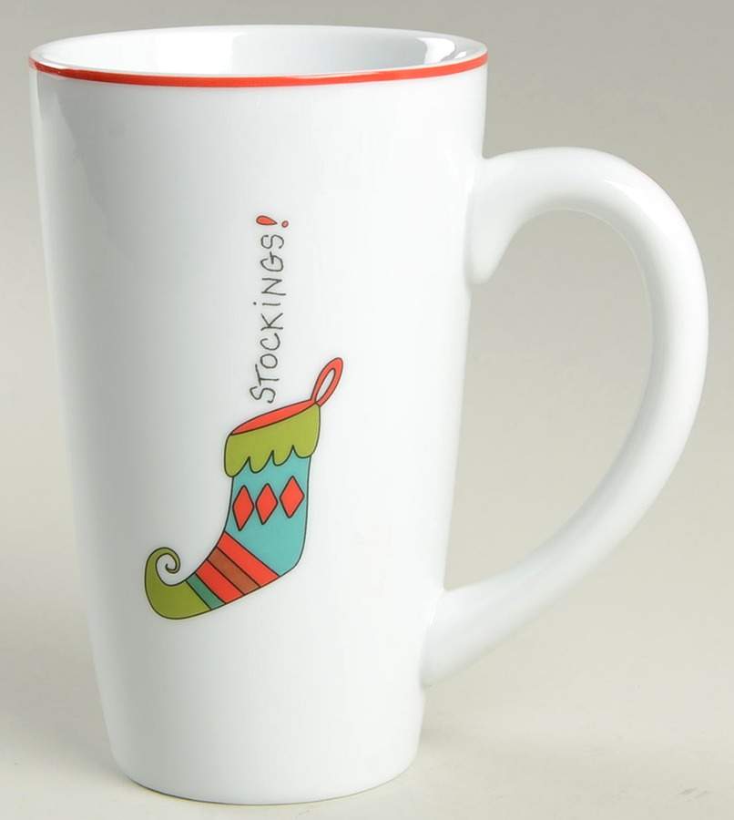 Merry Christmas Merry Christmas Latte Mug by Fitz & Floyd-1