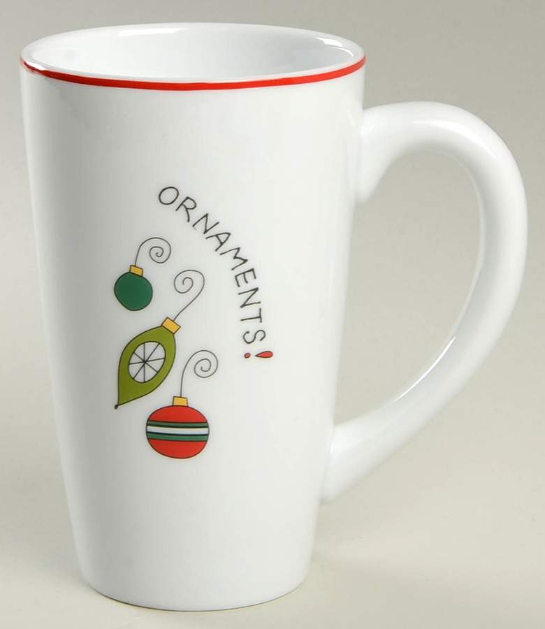 Merry Christmas Merry Christmas Latte Mug by Fitz & Floyd-1