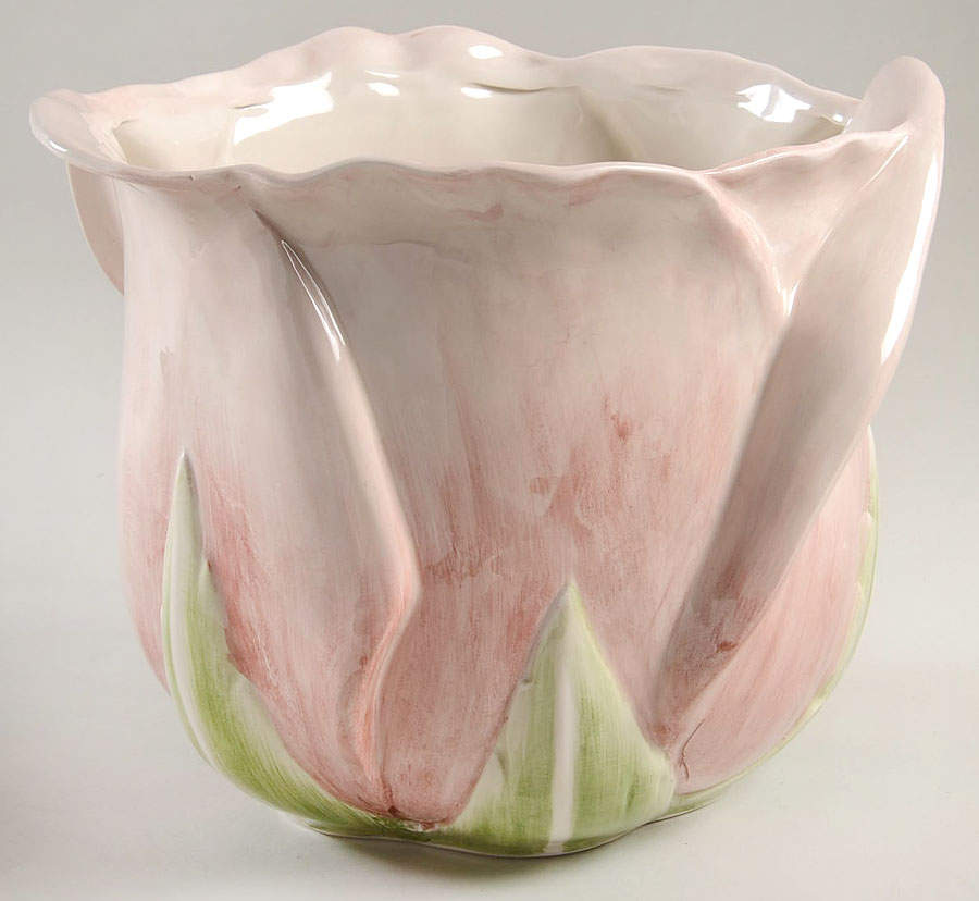 Jungle 8" Cachepot by Fitz & Floyd-1