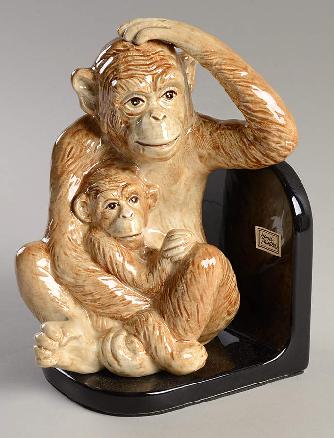 Jungle Single China Bookend by Fitz & Floyd-1