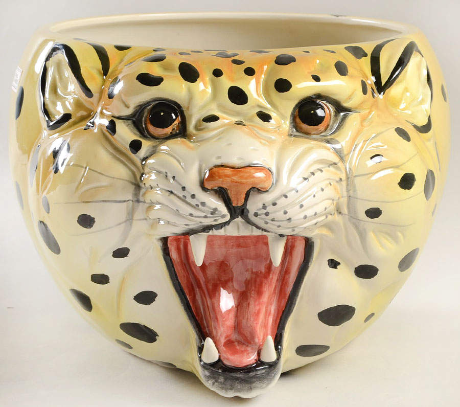 Jungle 7" Cachepot by Fitz & Floyd-1