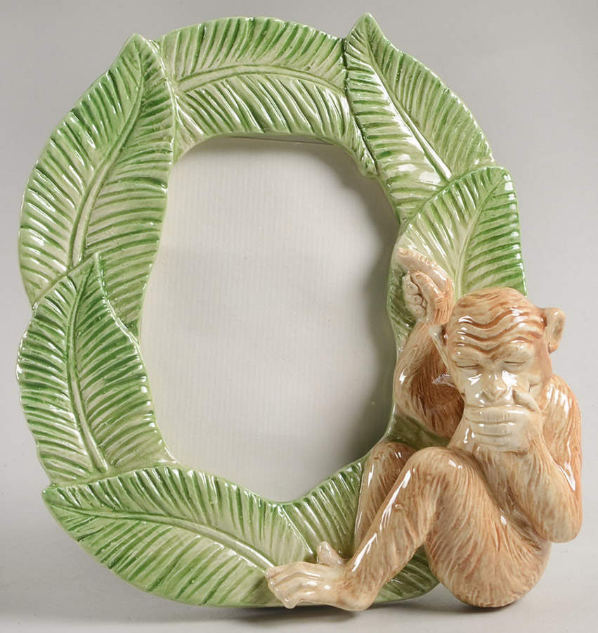Jungle Oval Picture Frame by Fitz & Floyd-1