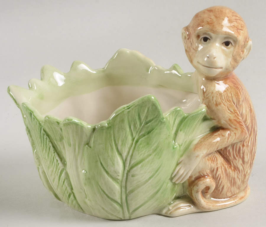 Jungle Votive Candleholder No Glass Globe by Fitz & Floyd-1