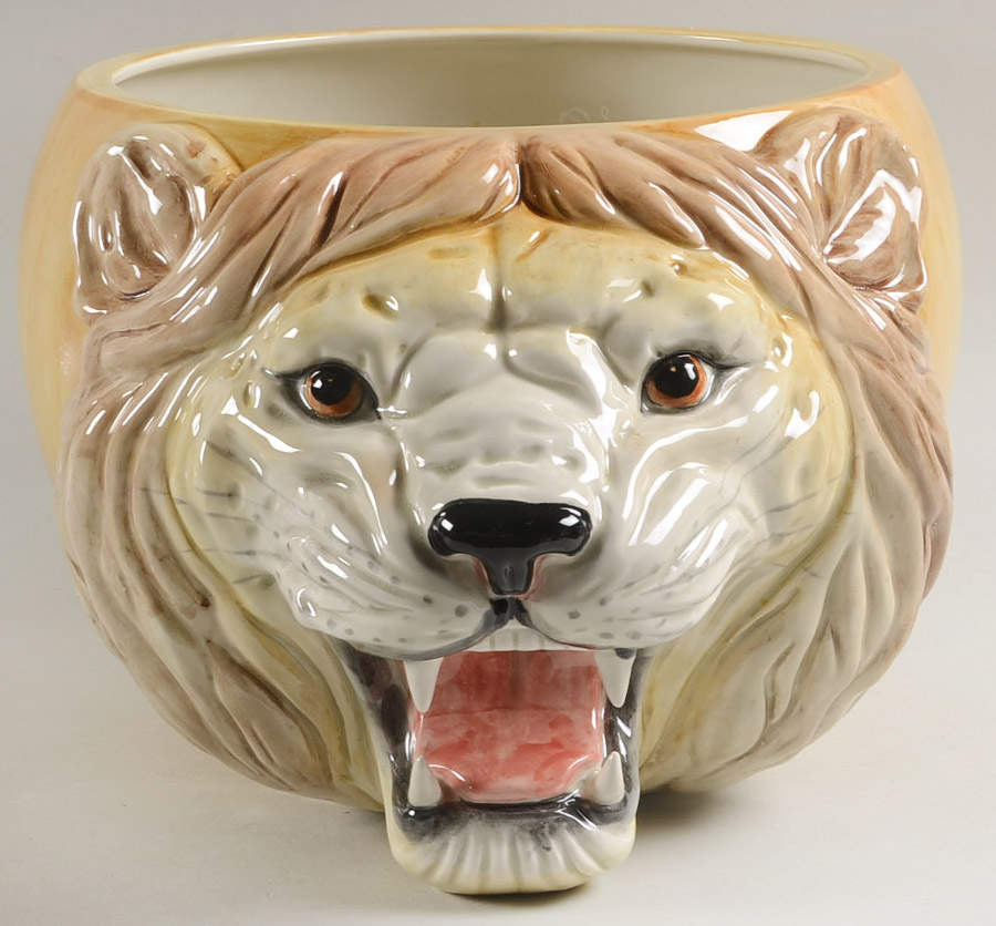 Jungle 7" Cachepot by Fitz & Floyd-1
