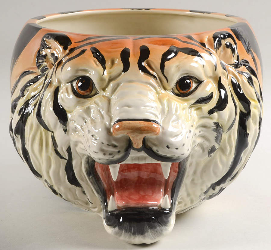 Jungle 7" Cachepot by Fitz & Floyd-1
