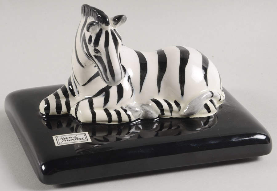 Jungle Double Deck Playing Card Box-Lid by Fitz & Floyd-1