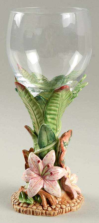 Jungle Glassware Wine Goblet by Fitz & Floyd-1